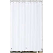 Infinity Merch White 70" x 72" Solid Vinyl Curtain Liner