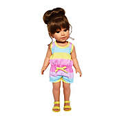 My Brittany&#39;s Doll Clothes- Rainbow Romper with Sandals  Fits 18&quot; Girl Dolls