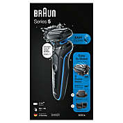 Braun Electric Shaver with Beard Trimmer, Series 5 5020s Electric Rechargeable, Wet & Dry Foil Shaver