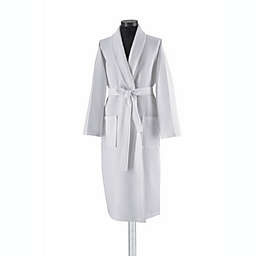 Classic Turkish Towels Kimono Cotton Waffle Bathrobe With Pockets and Self-Tie Belt