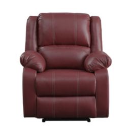 Yeah Depot Zuriel Power Recliner, Red PU