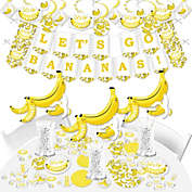 Big Dot of Happiness Let&#39;s Go Bananas - Tropical Party Supplies - Banner Decoration Kit - Fundle Bundle