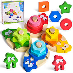 PopFun Stacking and Sorting Toys for Toddlers