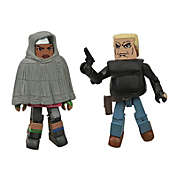 Minimates Walking Dead Series 4 Hooded Michonne And Gabe Figure Set