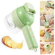 Kitcheniva 4-In-1 Handheld Electric Vegetable Cutter
