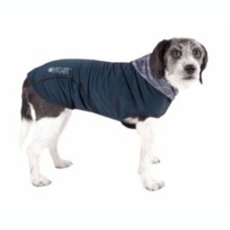 Pet Life Pet Life Active 'Pull-Rover' Premium 4-Way Stretch Two-Toned Performance Sleeveless Dog T-Shirt Tank Top Hoodie