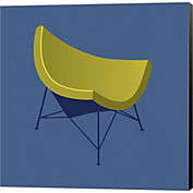Great Art Now Mid Century Chair I by Posters International Studio 24-Inch x 24-Inch Canvas Wall Art
