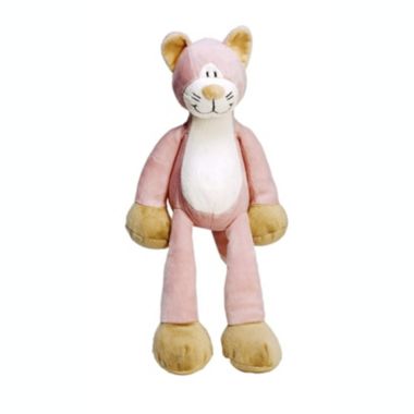 Teddykompaniet Diinglisar Stuffed Animal Large Pink Cat Soft Plush Toy. View a larger version of this product image.