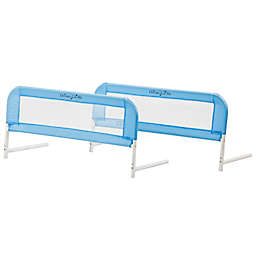 Dream On Me Mesh Security Bed Rails, Double Pack, In Blue