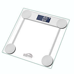 Archstone Collections Bathroom Scale - LCD Backlighting and Tempered Glass