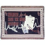 Simply Home Nurse Appreciation  Afghan Throw Blanket 40" x 50"