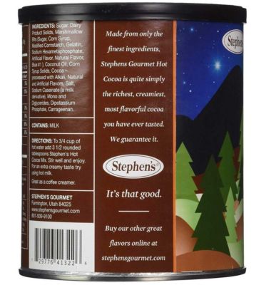 Stephen's Gourmet S'mores Hot Cocoa Mix 1 LB Can