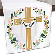 Big Dot of Happiness Religious Easter - Christian Holiday Party Dining Tabletop Decor - Cloth Table Runner - 13 x 70 inches