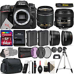 D7500 Digital SLR Camera + 18-55mm + AF-S 40mm f/2.8G Lens Accessory Bundle