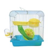 YML H167BL Dwarf Hamster, Mice Cage, with Accessories, Blue
