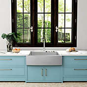 Inq Boutique Kitchen Sink, 30 Inch Stainless Steel Apron Front Farmhouse Kitchen Sink