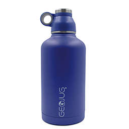 Brentwood GeoJug 64oz Stainless Steel Vacuum Insulated Water Bottle, Blue