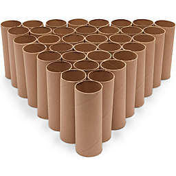 Bright Creations Brown Cardboard Tubes for Crafts, DIY Craft Paper Roll (1.6 x 4.7 in, 36 Pack)