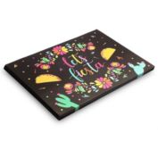Sparkle and Bash Cinco de Mayo Placemats, Let's Fiesta Table Decorations (10 x 14 In, 100 Pack)