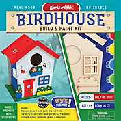 Works of Ahhh Craft Set - Birdhouse Buildable Paint Kit - Comes With Everything You Need