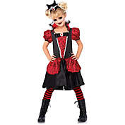 Enchanted Costumes Girl&#39;s Red and Black Vampire Queen Halloween Costume - Medium (7-10)