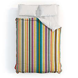 Deny Designs Sharon Turner retro stripe Comforter