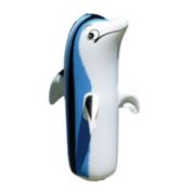 Swim Central Inflatable Blue and White Dolphin Swimming Pool Toy, 36-Inch