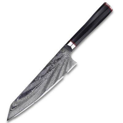 Ginza Steel KC Series KATANA 20 Chef Knife 8&quot; Damascus VG10 Steel 67 layer / G10 Handle