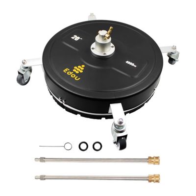 EDOU Direct Pressure Washer Surface Cleaner 15" With Wheels Composite Heavy Duty 4