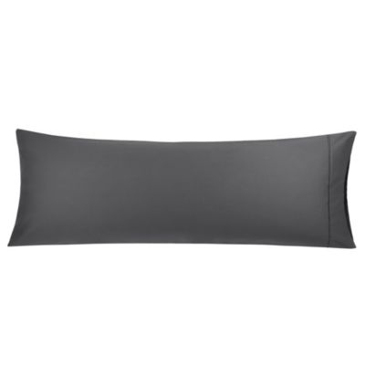 PiccoCasa Long Body Pillowcase 20"X 54", 100% Cotton Modern Soft Zipper Body Pillow Cover Pillow Protector in Home, Dark Gray