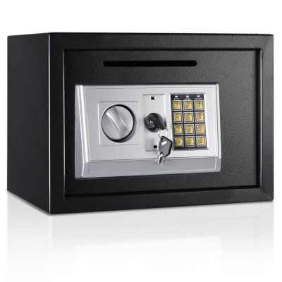 Slickblue 14 Inch Digital Depository Drop Cash Safe Box