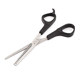 Unique Bargains Professional Hair Scissors Hair Cutting for Salon and Home Use, Plastic Handle Shears Barber Hair Thinning Scissor