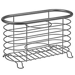 mDesign Metal Wire Hair Care/Styling Tool Organizer Holder Basket