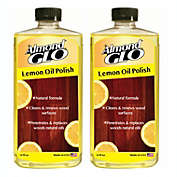 Almond Glo 2 Pack Lemon Oil Polish, 16 oz