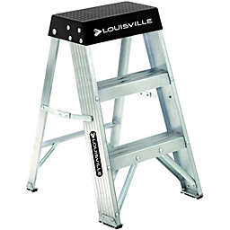 Louisville (#AS3002) ANSI rated, Type IA Heavy Duty Aluminum Step Stool, 2 ft