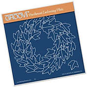 Groovi Template  Ivy Wreath A5 Square Plate