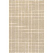 nuLOOM Ella Hand Woven Jute Farmhouse Checkered Flatweave Area Rug