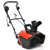 Gymax 18" 15 Amp Electric Snow Thrower Corded Snow Blower Driveway Patio