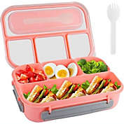 Infinity Merch 1L Bento Lunch Box Pink
