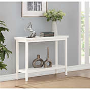 Convenience Concepts Ledgewood Console Table, White