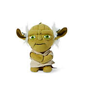 Stuffed Star Wars Mini Plush - 4-Inch Clip On Talking Yoda Doll - Memorable Jedi Movie Plushie - Toy for Toddlers, Kids, and Adults - Licensed Disney Item