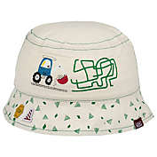 Sierra Socks Backhoe Loader Embroidery - Infant Boy Bucket Hat  0-18 Months