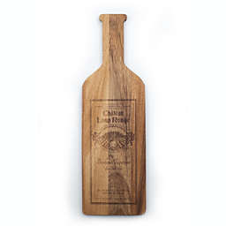 Ironwood Gourmet Engr.Wine BottleBoard-Bordeaux