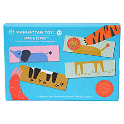 Manhattan Toy Paws & Claws 20 Piece Mix and Match Animals Playset and Toddler Memory Game