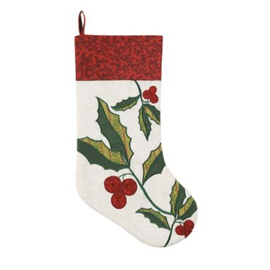 C&F Home Holly Berries Stocking. View a larger version of this product image.