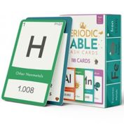 Hubble Bubble Kids Periodic Table For Kids - Laminated Elements Flash Cards 118 Flash Cards
