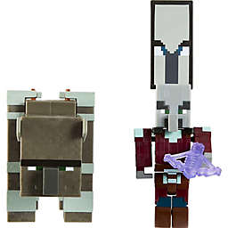 Minecraft Craft-a-Block 2-Pk, Action Figures, Raid Captain and Ravager