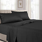Egyptian Linens - Soft Cotton Sateen Sheet Set - Extra Deep Fitted (22 inches)