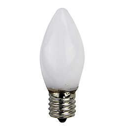 Sienna Pack of 4 Opaque White C9 LED Christmas Replacement Bulbs