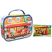 Daniel Tiger&#39;s Neighborhood - Insulated Durable Lunch Bag Sleeve Kit with Ice Pack - Trolley & Friends